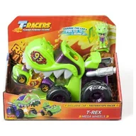 Czasopisma - T-Racers Pojazd Mega Wheels T-Rex - miniaturka - grafika 1