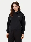 Bluzy damskie - Converse Bluza 10027065-A03 Czarny Oversize - miniaturka - grafika 1