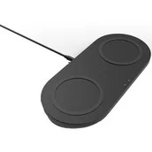 Ładowarki do telefonów - Belkin Ładowarka indukcyjna pad 2x10W Czarna WIZ002vfBK - miniaturka - grafika 1