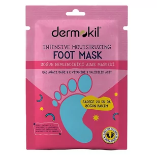 Dermokil Intensive Mouistruzing Foot Mask intensywnie nawilżająca maska do stóp 30ml - Pielęgnacja stóp - miniaturka - grafika 1