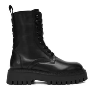 Botki damskie - Trzewiki G-Star Raw EO-GEDIZ-8092 Czarny - miniaturka - grafika 1
