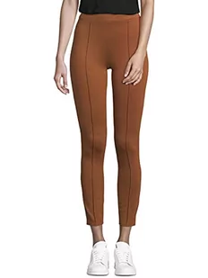TOM TAILOR Denim Damski Legginsy z wysokim stanem z poliestru z recyklingu 1027328, 26680 - Amber Brown, XS - Legginsy - miniaturka - grafika 1