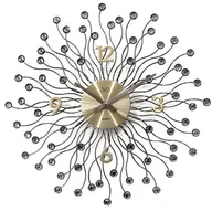 Zegary - Zegar ścienny JVD HT116.3 z kryształkami, średnica 49 cm - miniaturka - grafika 1