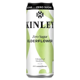 Kinley Elderflower Napój gazowany 250 ml - Napoje gazowane - miniaturka - grafika 1