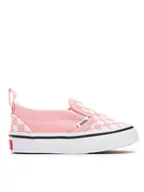 Buty dla dziewczynek - Vans Tenisówki Slip-On V VN000UBS99H1 Różowy - miniaturka - grafika 1