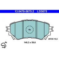 Klocki hamulcowe - Klocki hamulcowe - komplet ATE 13.0470-5675.2 - miniaturka - grafika 1