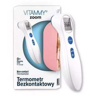 VITAMMY Zoom Elektroniczny Termometr Bezkontaktowy - Termometry - miniaturka - grafika 1