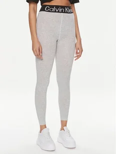 Calvin Klein Legginsy 701226027 Szary Slim Fit - Piżamy damskie - miniaturka - grafika 1