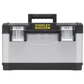 Szafy i regały magazynowe - Stanley (R) Skrzynka narzędziowa Fatmax szara 20 1-95-615 - miniaturka - grafika 1