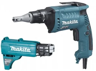 MAKITA, WKRĘTARKA SIECIOWA 570W 0-4000OBR/MIN + PRZYST. 199146-8 - Wiertarki - miniaturka - grafika 1