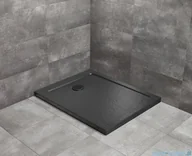 Brodziki prysznicowe - Radaway Doros F Stone brodzik 120x90x5,5 czarny SDRF1290-01-54S - miniaturka - grafika 1