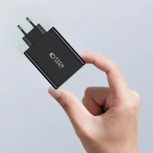 Ładowarka sieciowa Tech-protect nc100w-gan 4-port network charger PD100w/QC3.0 white - Ładowarki do telefonów - miniaturka - grafika 6