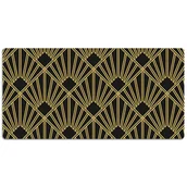 Podkładki na biurko - Duża mata na biurko Geometryczne art deco 120x60 cm - miniaturka - grafika 1