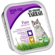 Mokra karma dla kotów - Yarrah Bio Wellness Pâté 6 x 100 g Kurczak i indyk z aloesem - miniaturka - grafika 1
