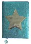 Notesy i bloczki - Ateneum Notatnik niebieski Gwiazdka - miniaturka - grafika 1