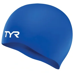 Czepek pływacki dla dzieci TYR Wrinkle-Free Silicone Junior Swim Cap LCSJR428 r.Uni - Pływanie - miniaturka - grafika 1