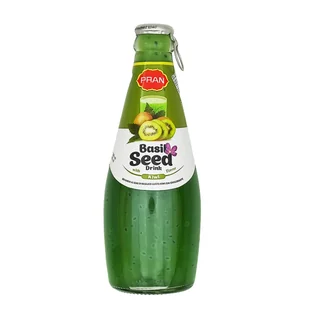 Napój owocowy smak kiwi z nasionami bazylii Pran 290ml - Soki i napoje niegazowane - miniaturka - grafika 1