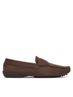Mokasyny męskie - Pollini Mokasyny SB10402G0MUV0301 Brązowy - miniaturka - grafika 1