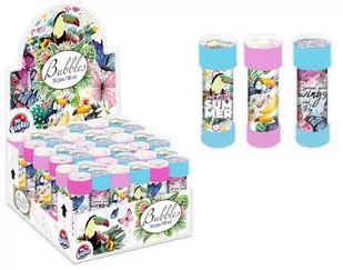 Euro-Trade Bańki mydlane 55ml Tucan / Butterfly p36 My Bubble   cena za 1szt. - Bańki mydlane - miniaturka - grafika 1