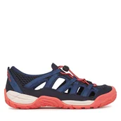 Buty dla dziewczynek - Sandały Jack Wolfskin Levente Sandal A64080 S Granatowy - miniaturka - grafika 1