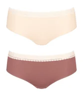 Majtki damskie - 2 x Majtki damskie sloggi GO Ribbed Hipster C2P-XS - miniaturka - grafika 1