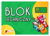 Podobrazia, bloki, papiery - Blok Techniczny Biały A4 - miniaturka - grafika 1