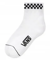 Skarpetki damskie - Skarpetki Vans PEEK-A-CHECK CREW VN0A3Z92YB2 White ONE SIZE - miniaturka - grafika 1