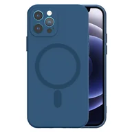 Etui i futerały do telefonów - pokrowiec etui silikonowe MagSilicone granatowe do APPLE iPhone 11 Pro - miniaturka - grafika 1