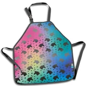 Przybory szkolne - St. Majewski Fartuszek ochronny do prac plastycznych St.Right Ombre Unicorn - miniaturka - grafika 1