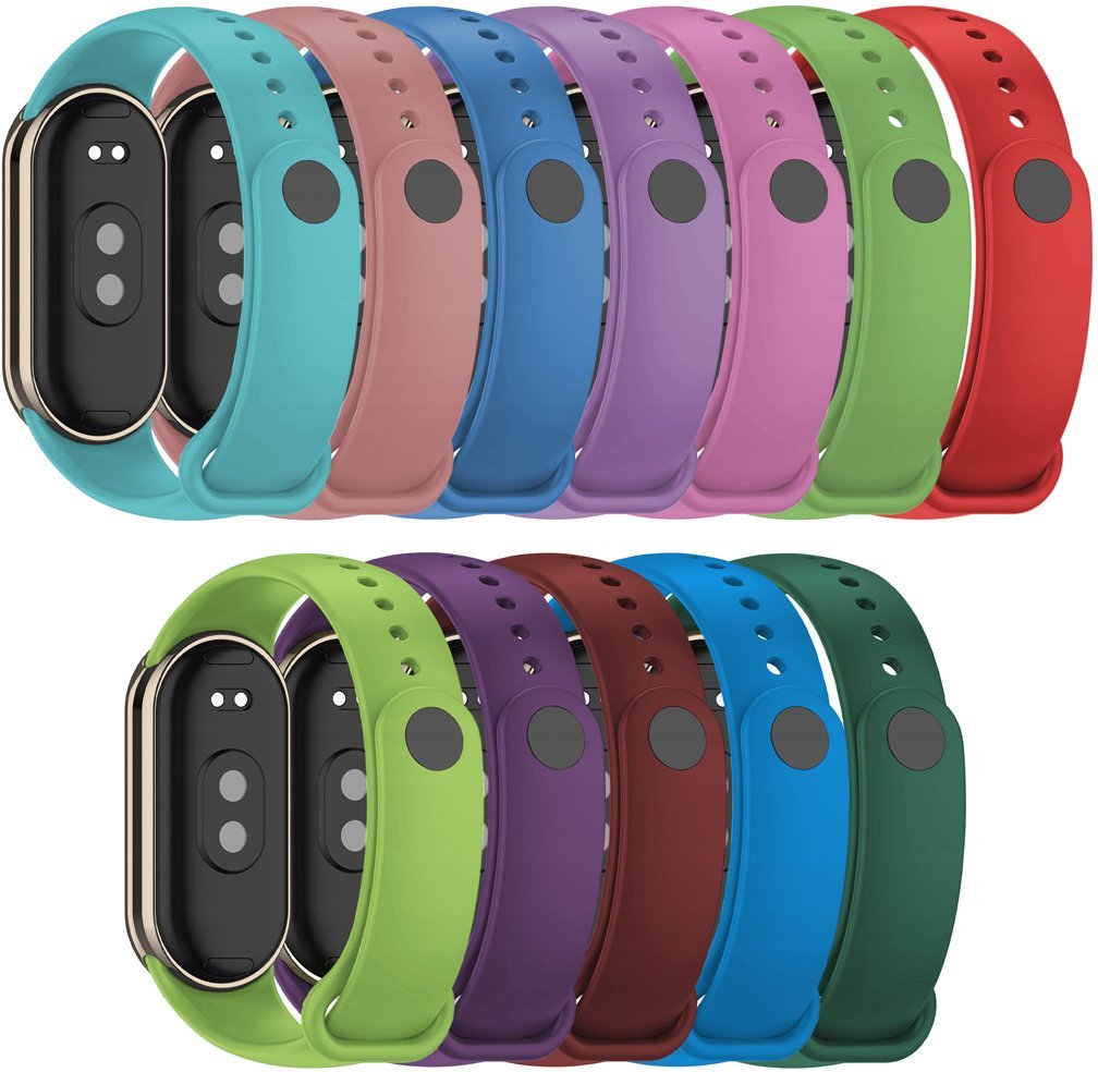 ChronSmarta Zestaw: 6x pasek ChronSmarta do smartband'a Xiaomi Mi Band 8 / 9 / 10