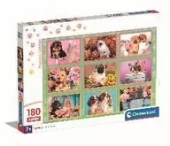 Puzzle - Puzzle 180 Super Puppies Collage - miniaturka - grafika 1