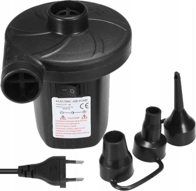 PrzydaSie Pompka Elektryczna Materaca Piłka Basen Końcówki