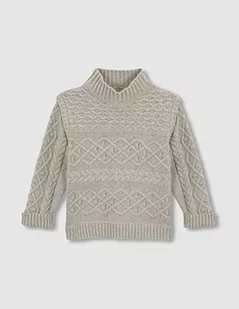 Gocco Koszulka dziewczęca z Aranes Stone sweter polo, piaskowy, 9-10 lat, Piasek, 9-10 lat - Koszulki dla dziewczynek - miniaturka - grafika 1