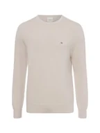 Swetry męskie - Calvin Klein Męski sweter Mężczyźni zielony jednolity, XL - miniaturka - grafika 1