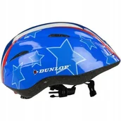 Kaski rowerowe - Kask Rowerowy Dziecięcy Regulowany Dunlop R. (48-52cm ) - Blue - miniaturka - grafika 1