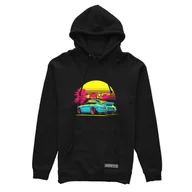 Odzież do sportów motorowych - Czarna bluza z kapturem Porsche 911 Singer-XS - miniaturka - grafika 1