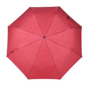 Parasol damski Knirps T.205 2cross Red automatyczny składany ecorepel - Parasole - miniaturka - grafika 1