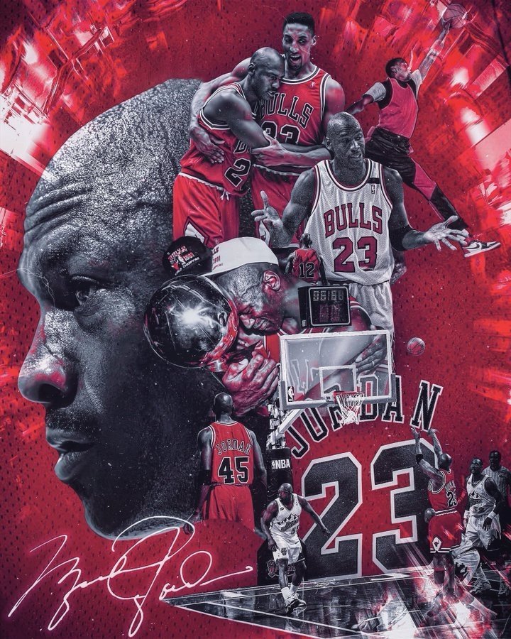 PODKŁADKA POD MYSZ Nadruk 22x18 cm Michael Jordan Chicago Bulls Prezent