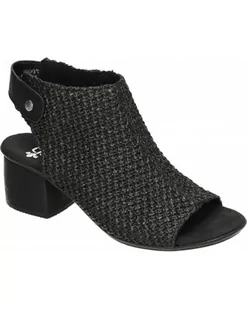 SANDAŁY RIEKER - 910179-01 BLACK - Rieker - Sandały damskie - miniaturka - grafika 1