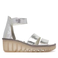 Sandały damskie - Sandały Fly London Bonofly P501290 Srebrny - miniaturka - grafika 1