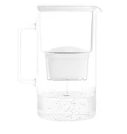 Dzbanki filtrujące - Szklany dzbanek filtrujący do wody Wessper FutureFlow Aquamax + 1x Filtr wody 3,3 L Biały - miniaturka - grafika 1