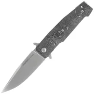 Noże - Nóż składany Viper Keeper 2 Damask Fat Carbon, Satin Elmax by Fabrizio Silvestrelli (V6000FCLD) - miniaturka - grafika 1
