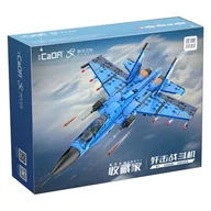 Klocki - Klocki konstrukcyjne CaDA Model myśliwca J-15 Flying Shark Casci 67,3 cm 1481 elementów - miniaturka - grafika 1