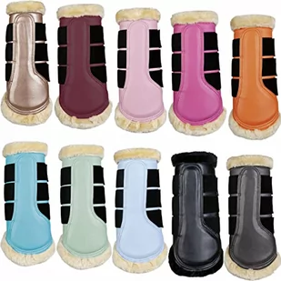 HKM Wygodne buty dla koni, pomarańczowe, XL - Akcesoria jeździeckie - miniaturka - grafika 1