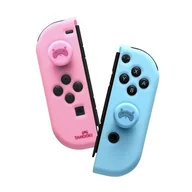 Akcesoria do Nintendo - ETUI NA JOY CON TANOOKI GRIPSY RÓŻOWO NIEBIESKIE - miniaturka - grafika 1