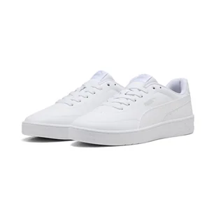 Męskie Sneakersy PUMA COURT CLASSIC CLEAN 40222302 – Biały - Sneakersy męskie - miniaturka - grafika 1