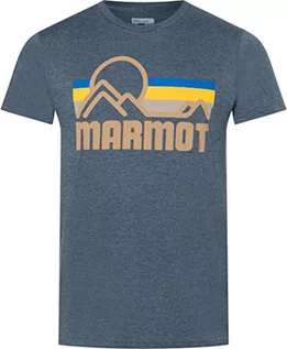 Bluzy męskie - Marmot Męska bluza z kapturem Coastal - grafika 1