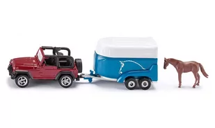 Siku Jeep z przyczepą dla koni 1651 - Samochody i pojazdy dla dzieci - miniaturka - grafika 3