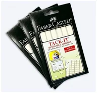 Zabawki kreatywne - Faber-Castell Masa mocująca Tack-It 589150 FC 50 g biała 25 sztuk - miniaturka - grafika 1