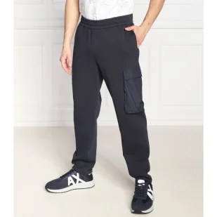 Armani Exchange Spodnie dresowe | Regular Fit - Dresy męskie - miniaturka - grafika 1